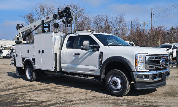 service truck 2025 Ford F550 Ext Cab - Body Swap