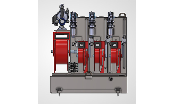 service truck TORKT Compact Lube Skid (3-35)