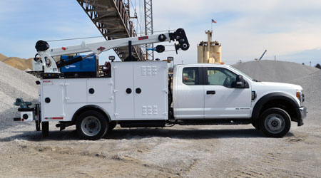 rental service truck