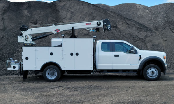 f550 extended cab service truck