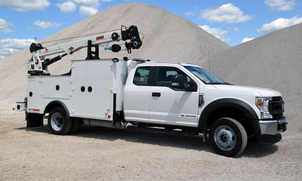 ford f550 extended cab service truck