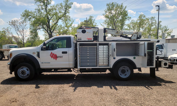 ford f550 service truck for rent
