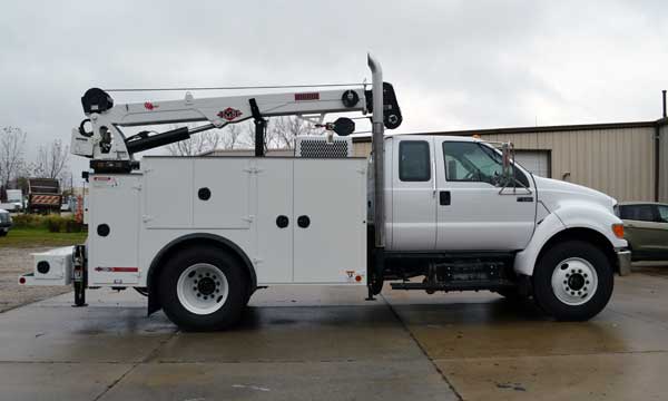 Ford f750 extended cab #10