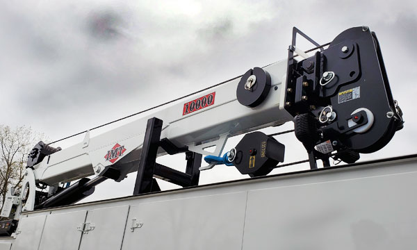 telescopic crane 10000 lb