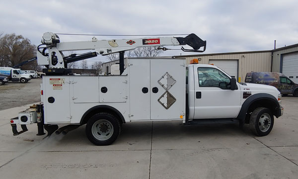 used 2008 f550 service truck