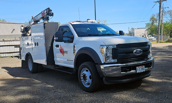 used 2018 ford f550 service truck