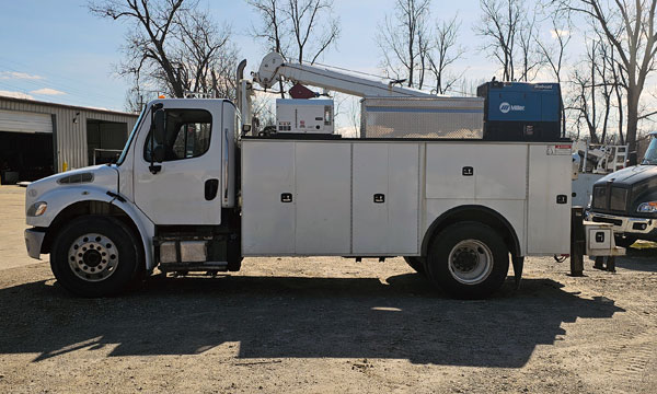 used freightliner service truck for sale