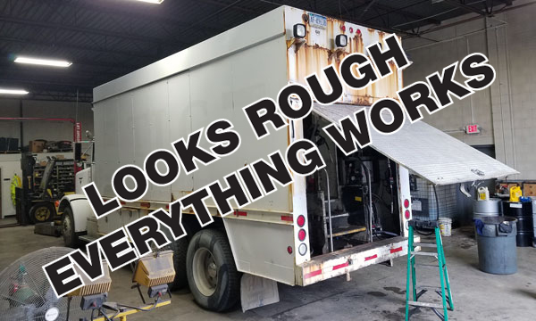 used lube truck
