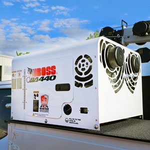 truck mounted air compressor